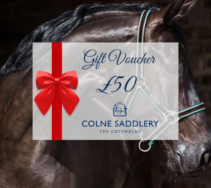 Colne Saddlery Equestrian Gift Voucher- 50 pounds